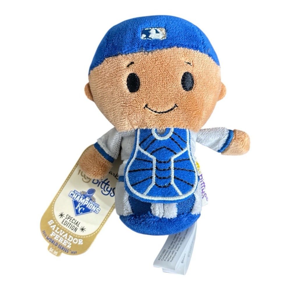 Hallmark Itty Bittys Special Edition Salvador Perez Kansas City Royals NWT #13